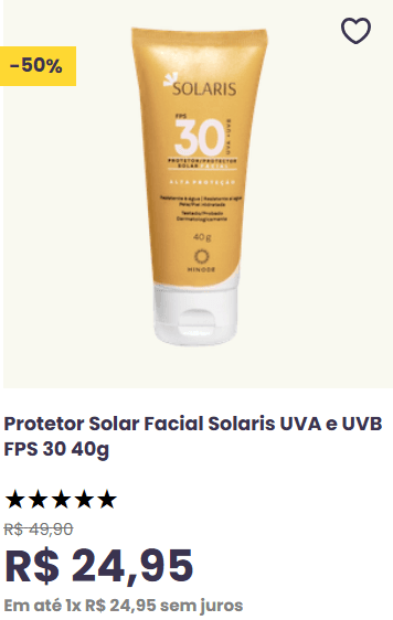 protetor-solar-solaris-hinode-desconto Sobrevivendo à seca e economizando MUITO