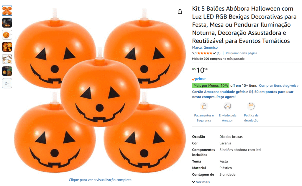 kit-abobora-halloween-amazon-1024x631 50 inspirações de Halloween