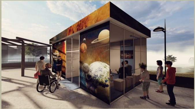 IMAGEM-3D-_-VIAGEM-NA-VIA-LACTEA-2 Planetário de Brasília receberá projeto que promove educação astronômica e inclusão