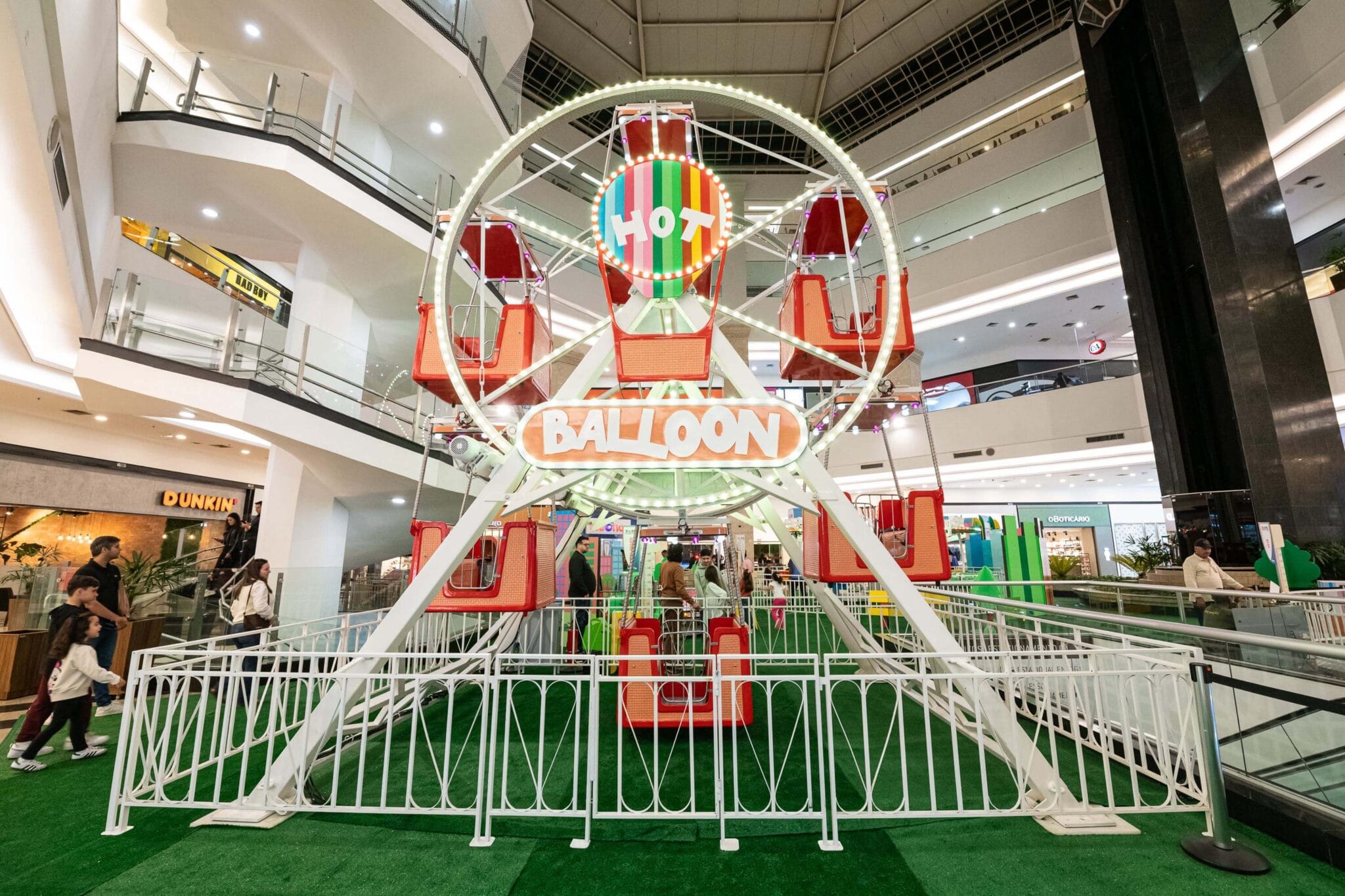 Patio Parque Férias no Pátio Brasil: parque indoor e experiências interativas