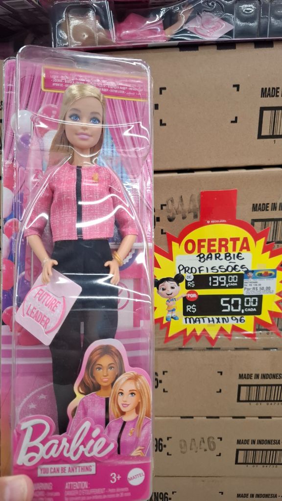 Barbie-Profissoes Mega Saldão Ciatoy 2025: veja o que encontramos por lá
