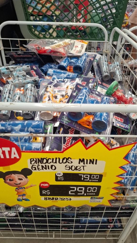 Binoculos Mega Saldão Ciatoy 2025: veja o que encontramos por lá