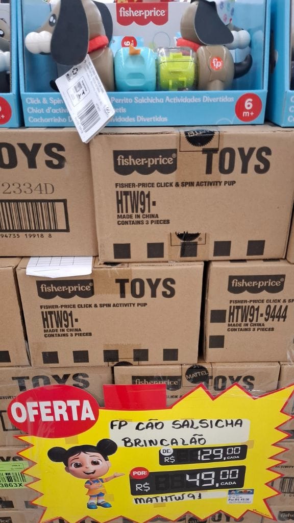 Cao-Salsicha-Fisher-Price Mega Saldão Ciatoy 2025: veja o que encontramos por lá