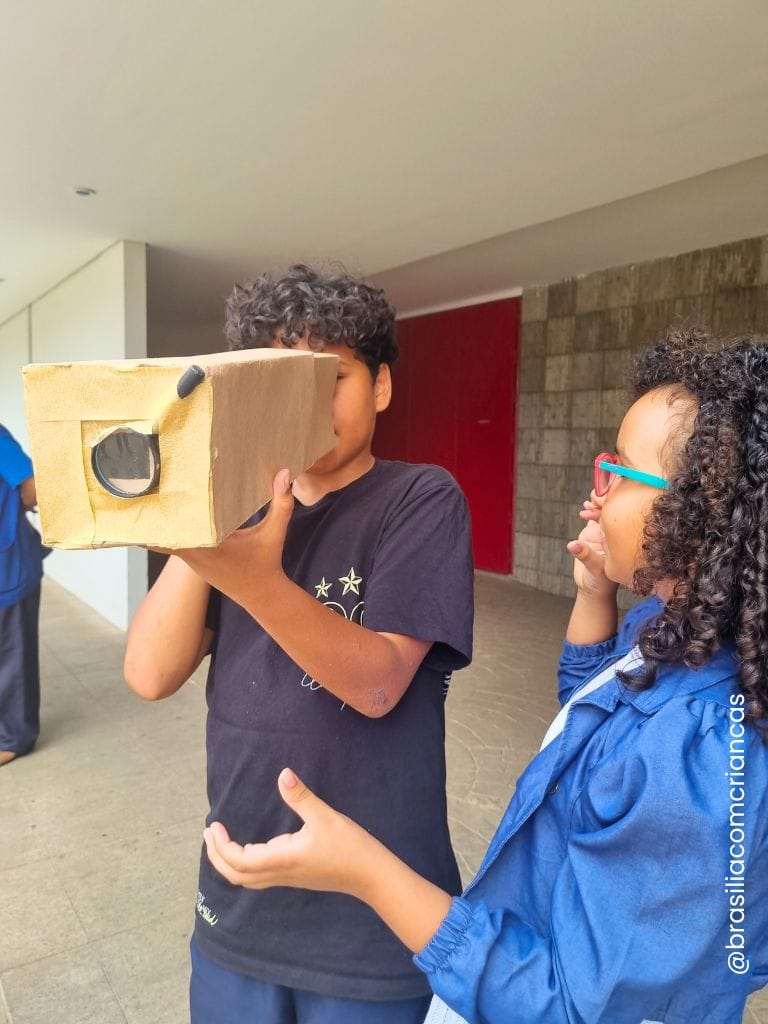 Criancas-PinHole-1 Ernesto Café na Caixa Cultural Brasília: almoço e programação cultural para famílias