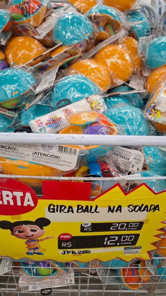 Gira-Ball-Prato Mega Saldão Ciatoy 2025: veja o que encontramos por lá