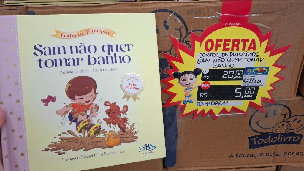 Livro-Contos-de-Principios Mega Saldão Ciatoy 2025: veja o que encontramos por lá