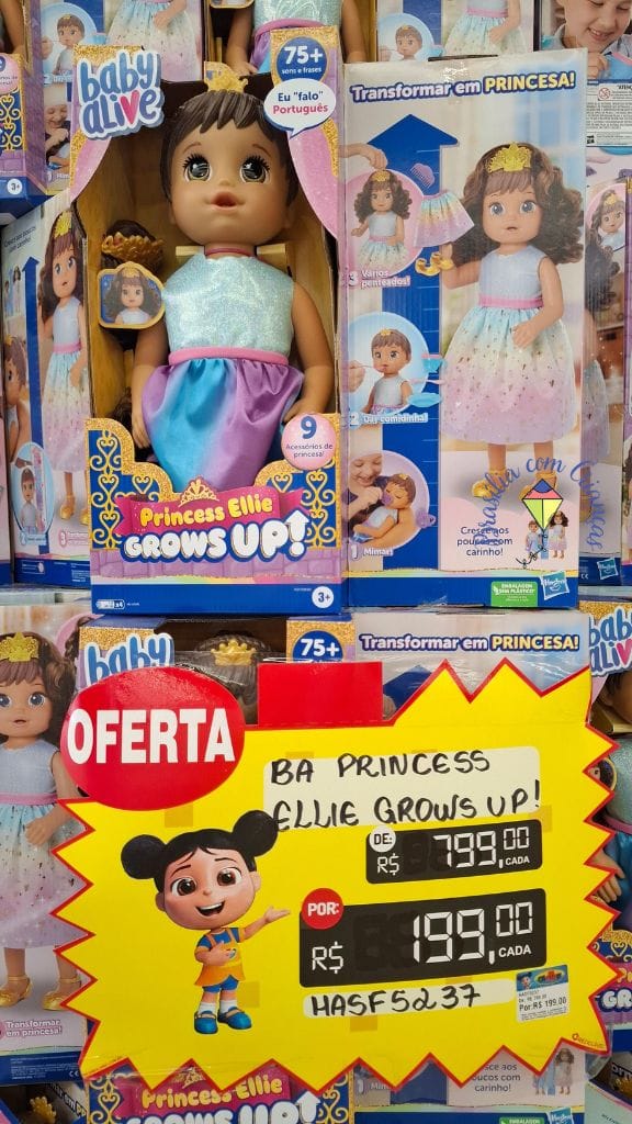 Promocao-boneca-baby-alive-princess Mega Saldão Ciatoy 2025: veja o que encontramos por lá