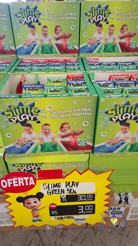 Slime-Polay Mega Saldão Ciatoy 2025: veja o que encontramos por lá