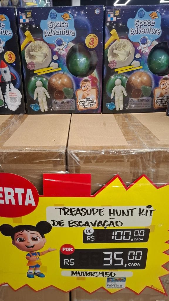 kit-de-escavacao Mega Saldão Ciatoy 2025: veja o que encontramos por lá