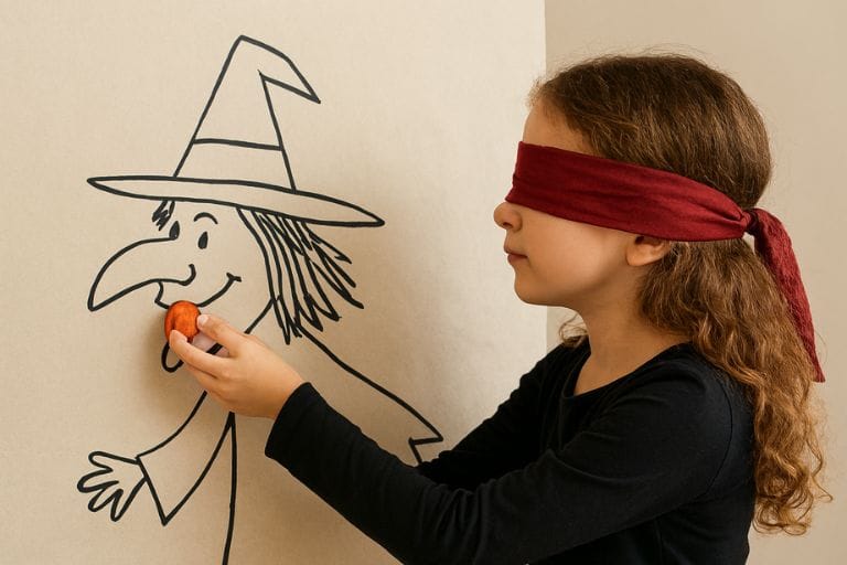 Acerte-a-verruga-da-bruxa-Halloween Halloween: dicas de brincadeiras para comemorar