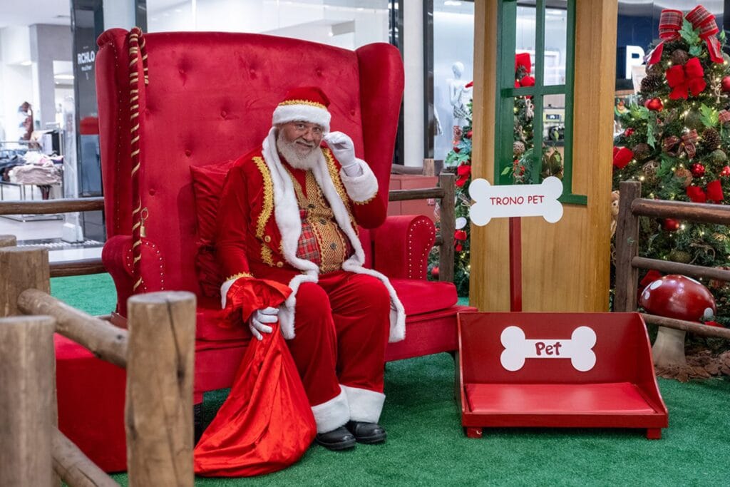 Papai-Noel-e-Trono-Pet-1024x683 Boulevard Shopping Brasília celebra o Natal com programação especial