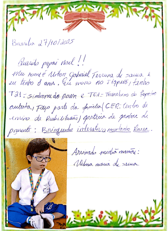 carta-papai-noel Sonhos no Papel: campanha Pix do Noel 2025 incentiva doações e voluntariado neste Natal