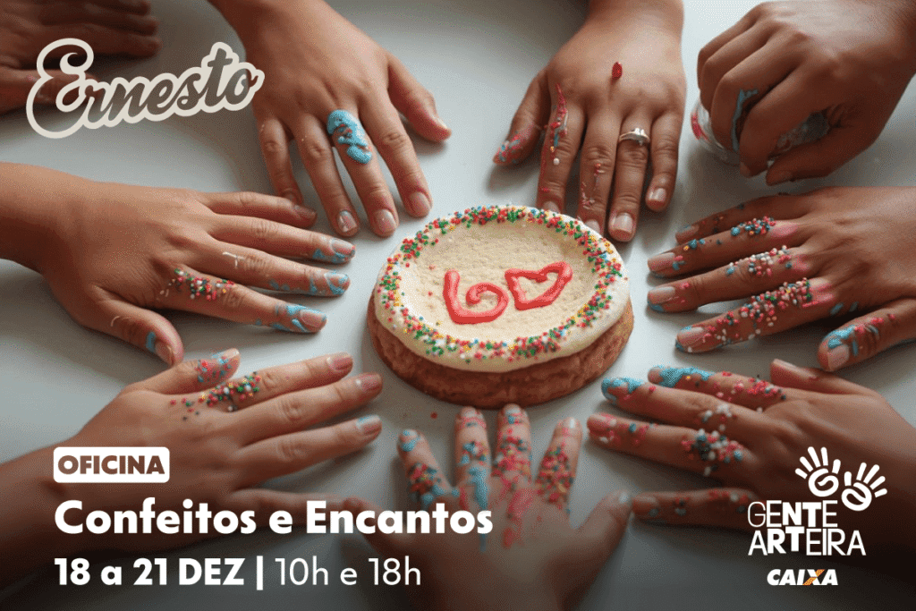 EVENTO_Confeitos-e-Encantos-1024x683 Estação Natal leva programação de férias para área externa da CAIXA Cultural Brasília