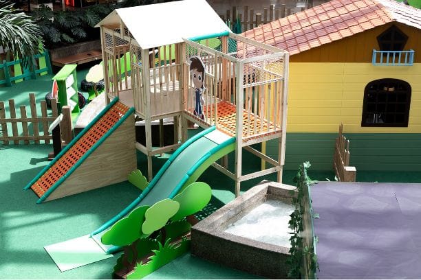 Escorregador-Sitio-do-Pica-Pau-Amarelo Sítio do Picapau Amarelo no ParkShopping