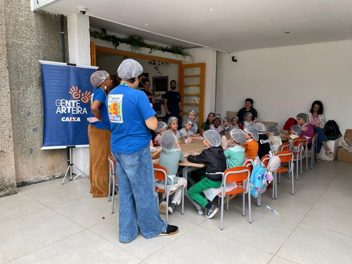 Oficina-de-confeitaria-Ernesto-Cafe-Caixa-Cultural Projeto Decola Boituva realiza o 1º Campeonato Kids de Balonismo do mundo e reforça cultura de segurança 