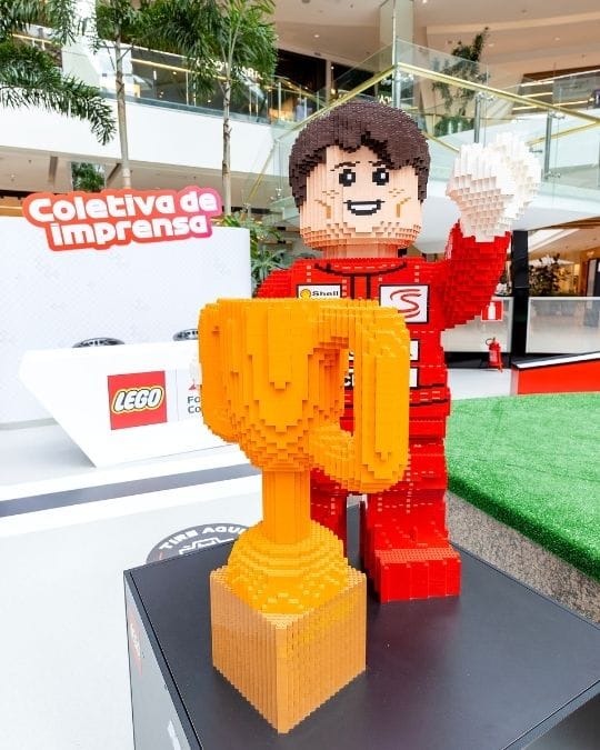 Lego-ParkShopping LEGO Fórmula 1 no ParkShopping: experiência gratuita para crianças em Brasília