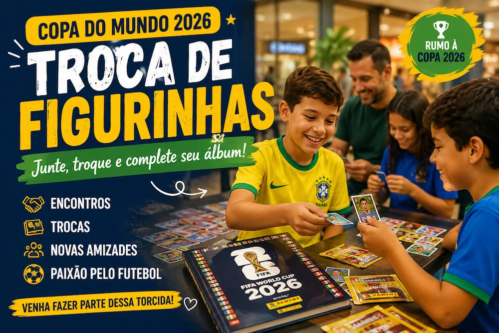 troca-de-figurinhas-no-df Troca de figurinhas anima colecionadores no Boulevard Shopping Brasília