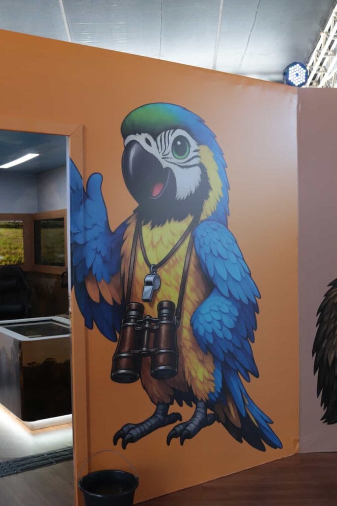 arara-plotter-683x1024 Conexões do Cerrado é opção de passeio em família no feriado de 7 de Setembro em Brasília