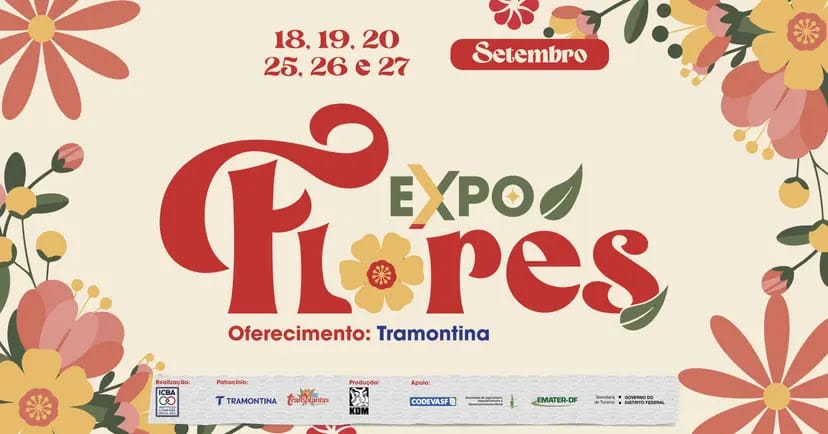 expoflores-taguatinga Pokémon GO: Conjunto Nacional recebe competição gratuita no Jardim Urbano