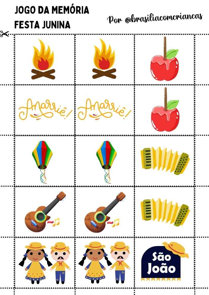 Jogo-da-Memoria-Festa-Junina-1 Baixe Gratuitamente: Jogo da Memória – Tema Festa Junina 🌽