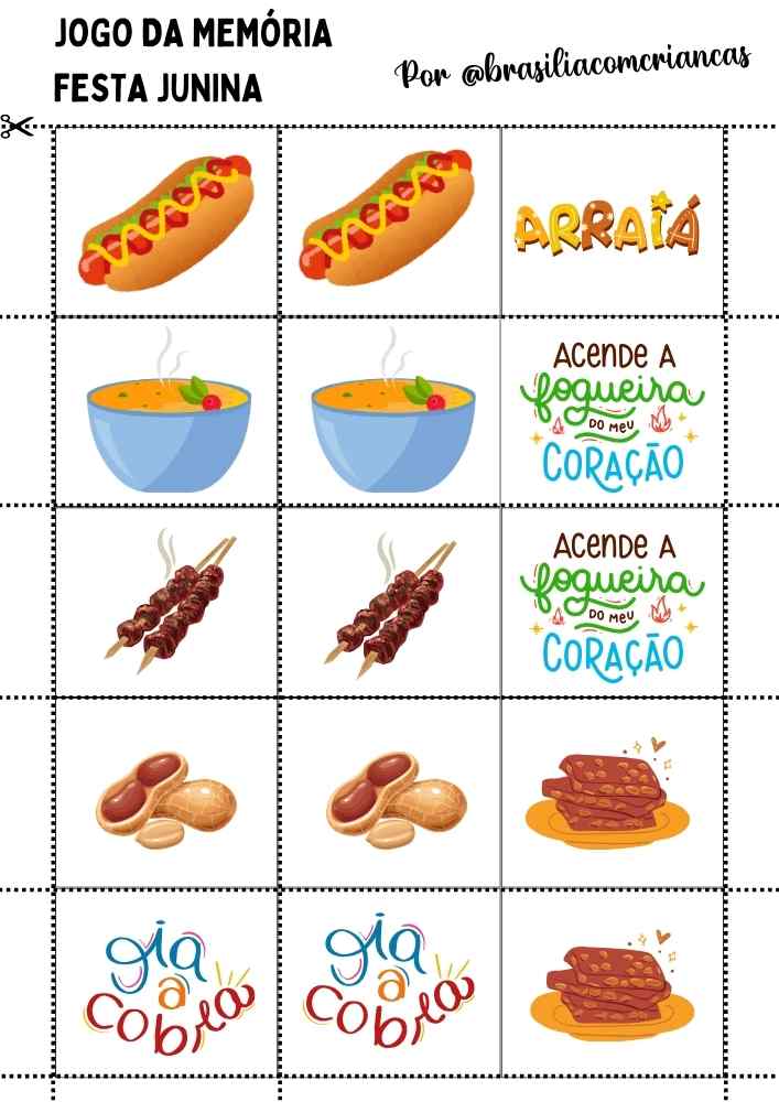 Jogo-da-Memoria-Festa-Junina-4 Baixe Gratuitamente: Jogo da Memória – Tema Festa Junina 🌽