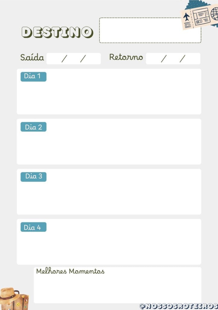 Diario-de-Viagem-722x1024 Diário de Férias Teen para imprimir