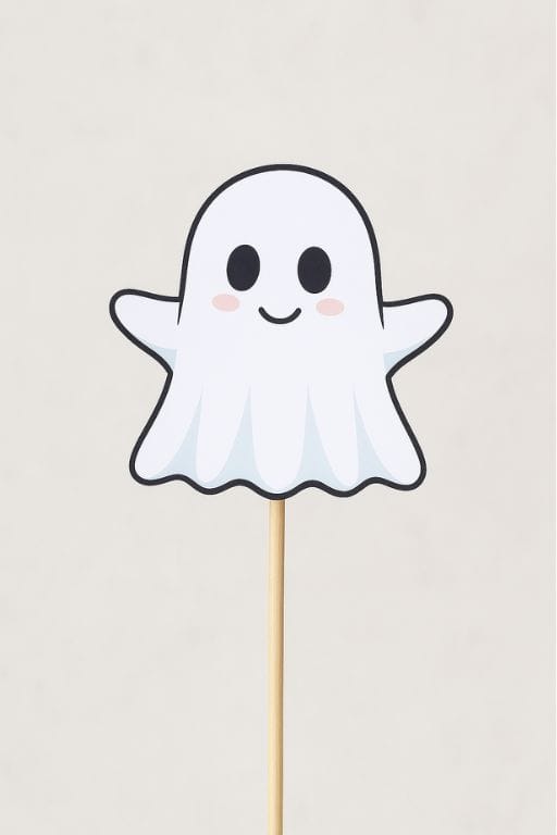 Topper-Fantasminha Baixe grátis os imprimíveis de Halloween